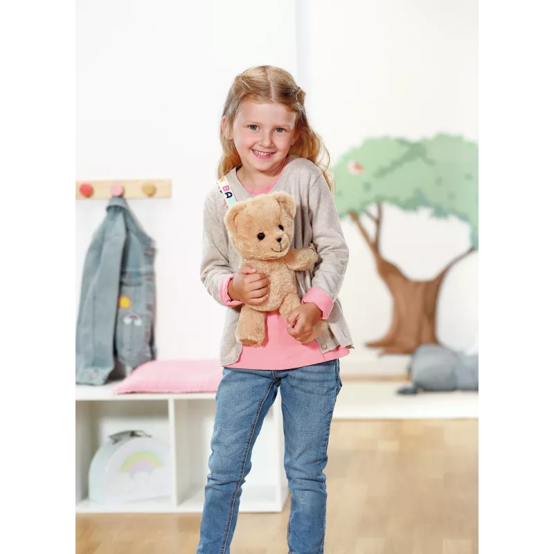 Torba pluszowy miś ZAPF BABY born Teddy Bag — dla dzieci w wieku 3–12 lat