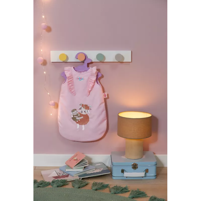 Śpiworek dla lalki ZAPF BABY born Sleeping Bag Flower, materiałowy, składany, od 3 lat