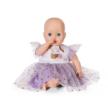 Sukienka dla lalki ZAPF BABY born Lilac Tutu Dress na lalki 43 cm, tkanina, wielokolorowa, składana, od 3 lat