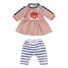 Sukienka dla lalki ZAPF BABY born Dress Jungle dla lalek 36 cm, wielokolorowa, składana, od 1 roku