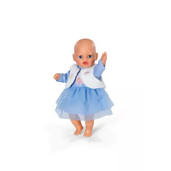 Sukienka dla lalki ZAPF BABY born Winterdress dla lalek 36 cm, wielokolorowa, składana, wiek 1+