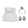 Zestaw ubranek dla lalek ZAPF BABY born Baletnica-Outfit dla lalek 43 cm, wielokolorowy, zalecany wiek 3+