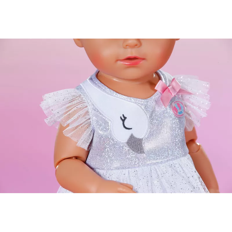 Zestaw ubranek dla lalek ZAPF BABY born Baletnica-Outfit dla lalek 43 cm, wielokolorowy, zalecany wiek 3+
