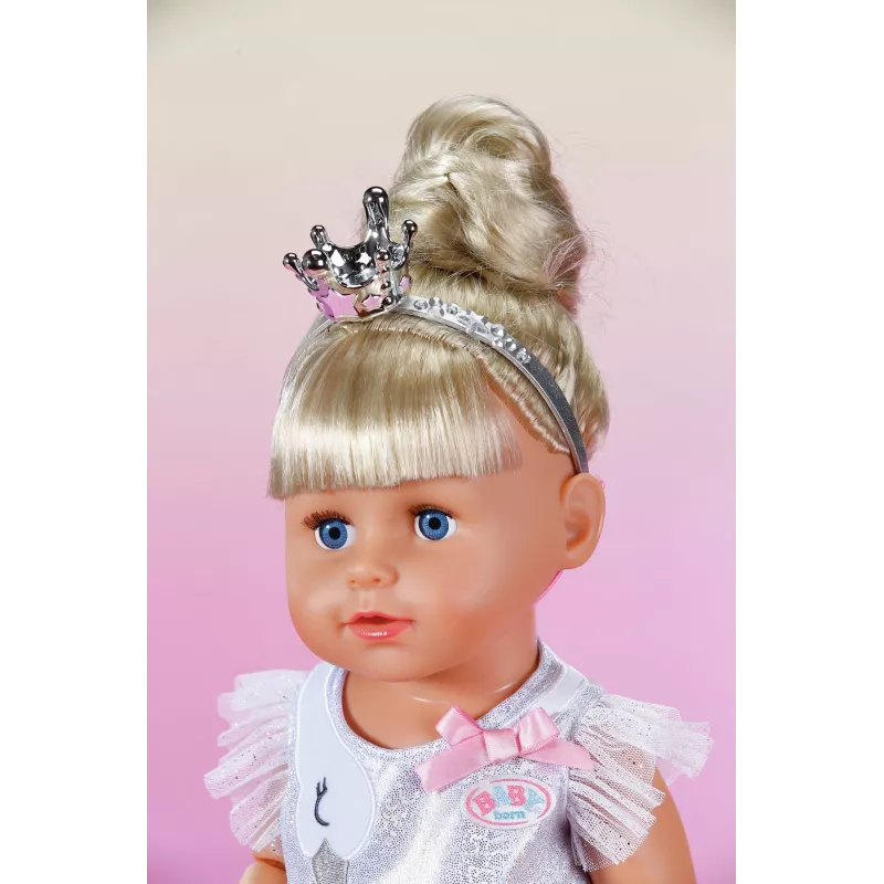 Zestaw ubranek dla lalek ZAPF BABY born Baletnica-Outfit dla lalek 43 cm, wielokolorowy, zalecany wiek 3+