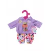 Zestaw ubranek dla lalek ZAPF BABY born Hoodie Outfit dla lalek 43 cm, wielokolorowy, zalecany wiek 3+