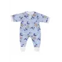 Kombinezon dla lalki ZAPF BABY born Romper niebieski dla lalek 43 cm, tkanina, składany, wiek 3+