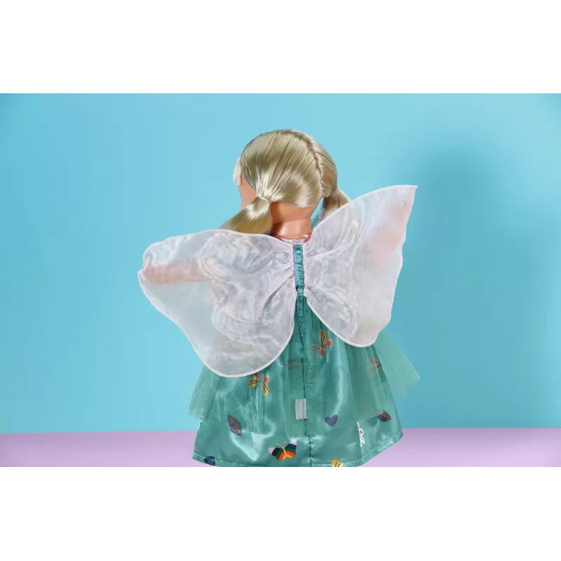 Sukienka dla lalki ZAPF BABY born Fairy Dress with Wings dla lalek 43 cm, wielokolorowa, składana, dla dzieci od 3 lat
