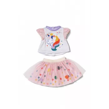 Sukienka tutu jednorożec BABY born 43 cm, Sukienka dla lalki, 3 lat(a)