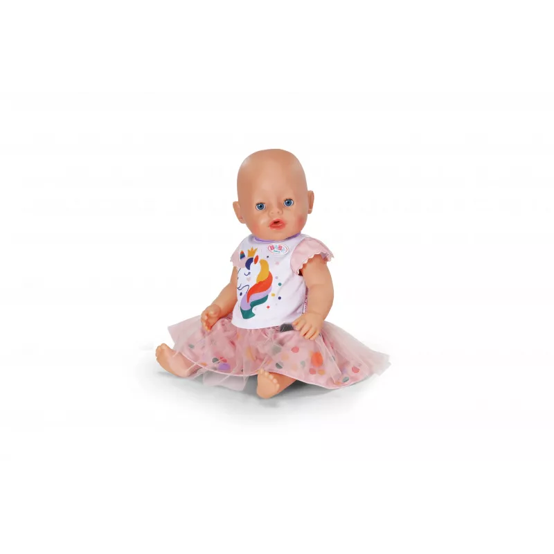 Sukienka tutu jednorożec BABY born 43 cm, Sukienka dla lalki, 3 lat(a)