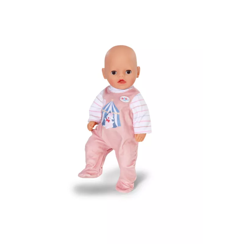 Kombinezon dla lalek ZAPF BABY born Romper Apricot dla lalek 36 cm, tkanina, wielokolorowy, składany, wiek 1+