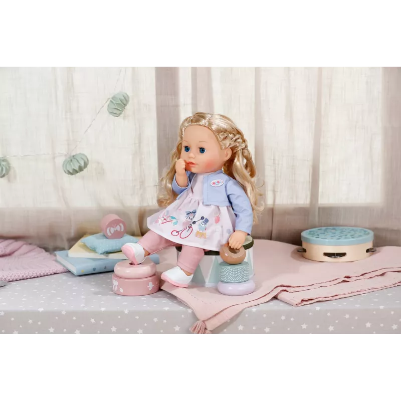 Lalka bobas ZAPF BABY born Sophia Rose 36 cm — tkanina i plastik, wielokolorowa, dla dzieci od 3 lat