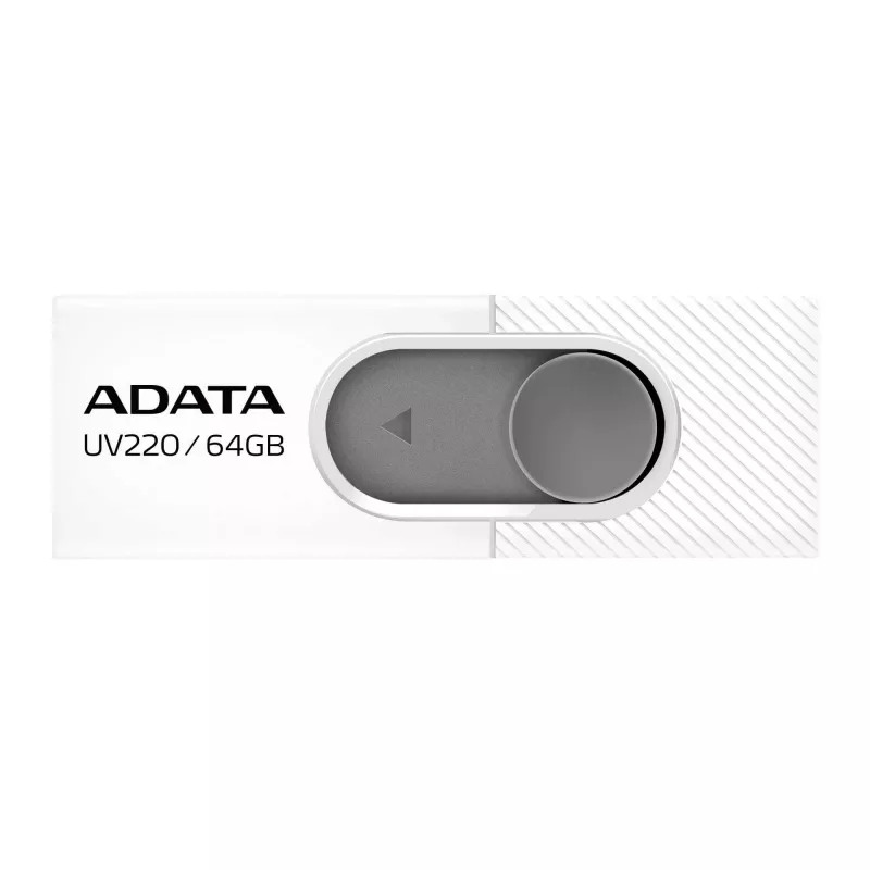 ADATA UV220 Pamięć USB flash 64 GB USB Type-A 2.0 Szary, Biały