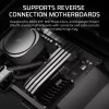 Obudowa PC Midi Tower CORSAIR FRAME 5000D RS — Czarna, obsługa ATX/EATX, 3 wentylatory 140 mm z przodu, szkło hartowane, 250×556×542 mm
