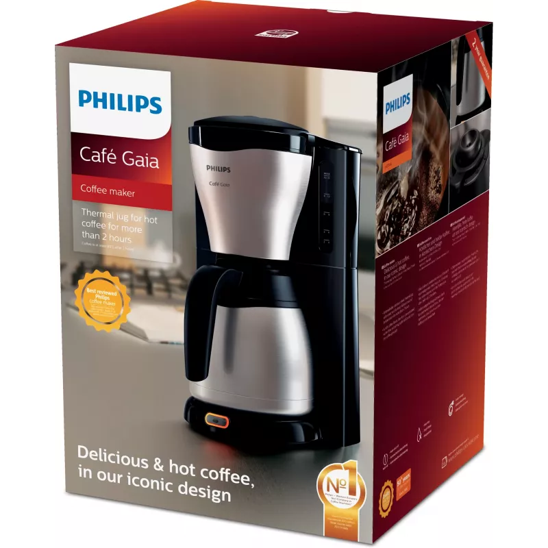 Philips Café Gaia Collection Café Gaia HD7546/20 Ekspres przelewowy z dzbankiem termicznym