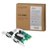 Karta interfejsu LOGILINK PC0031 — host PCIe, łączność przewodowa, 1 Mbit/s