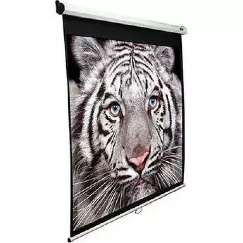 Ręczny ekran projekcyjny Elite Screens M150XWV2 150 cali (4:3, powierzchnia widoczna 3,05 m × 2,29 m, 16 kg)