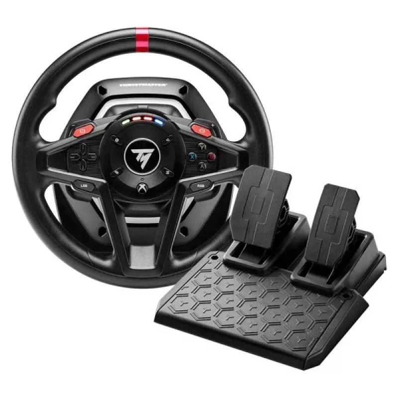 Thrustmaster T128 Czarny kierownica USB + pedały analogowe PC, Xbox One, Xbox Series S, Xbox Series X