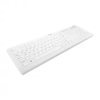 Contour Design Active Key Contour QuickClean Klawiatura medyczna Zdejmowana osłona Pełnowymiarowa Bezprzewodowa Biała DE C8112