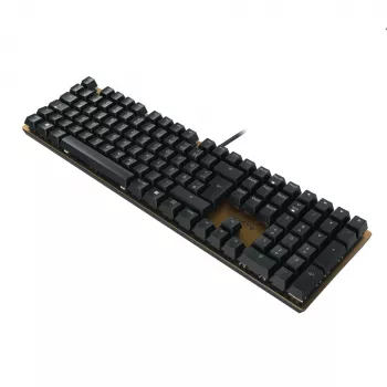 Klawiatura CHERRY KC 200 MX uniwersalna USB QWERTZ niemiecka czarna, brązowa