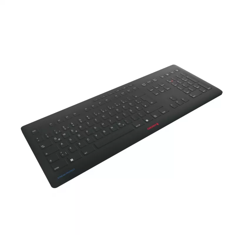 Klawiatura Contour Design Stream uniwersalna RF Wireless + USB QWERTZ niemiecka czarna