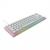 CHERRY K5V2 Kompaktowa klawiatura Gaming USB QWERTZ German Biały 68 klawiszy RGB LED