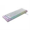 CHERRY K5V2 Kompaktowa klawiatura Gaming USB QWERTZ German Biały 68 klawiszy RGB LED