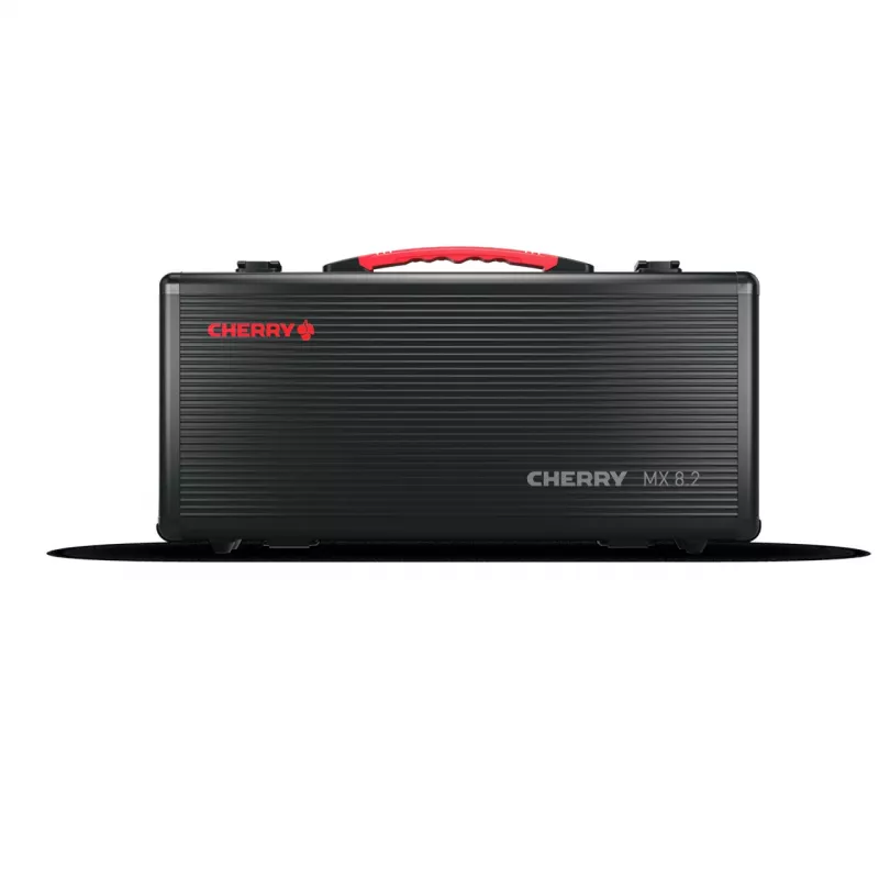 Klawiatura CHERRY MX 8.2 TKL Wireless RGB dla graczy RF Wireless + Bluetooth QWERTZ niemiecka czarna