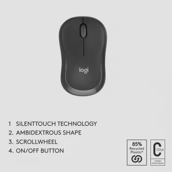 Logitech MK370 Combo for Business Klawiatura i mysz bezprzewodowa pełnowymiarowa QWERTZ