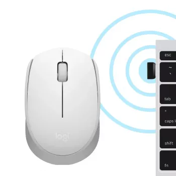 LOGITECH M171 Wireless mysz Off biały Emea
