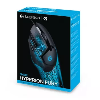 LOGITECH G402 FPS Mysz gamingowa USB Hyperion Fury - EWR2