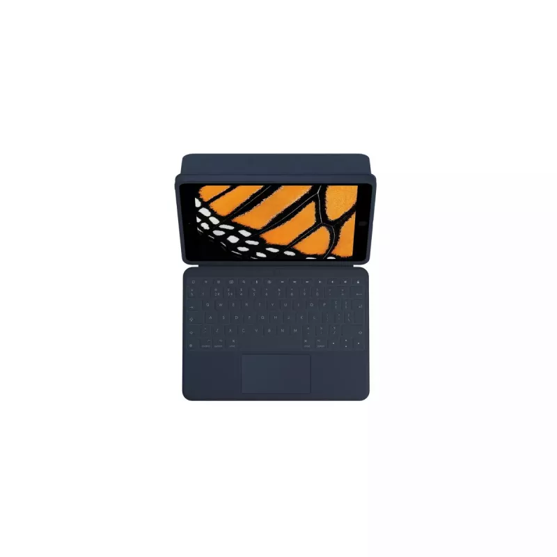 LOGITECH Rugged Combo 3 Touch - Niebieski - Qwerzu De - Emea