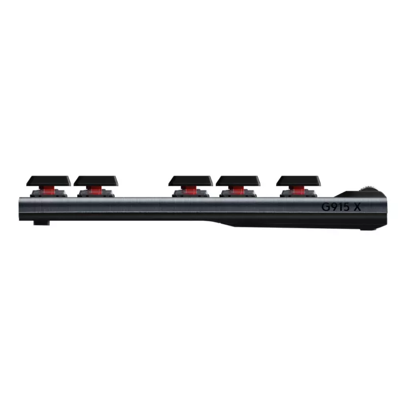 Klawiatura Logitech G G915 X LIGHTSPEED dla graczy USB RF bezprzewodowa Bluetooth QWERTZ niemiecka czarna