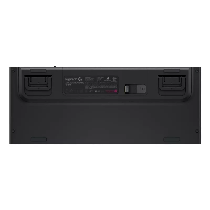 Klawiatura Logitech G G915 X LIGHTSPEED dla graczy USB RF bezprzewodowa Bluetooth QWERTZ niemiecka czarna