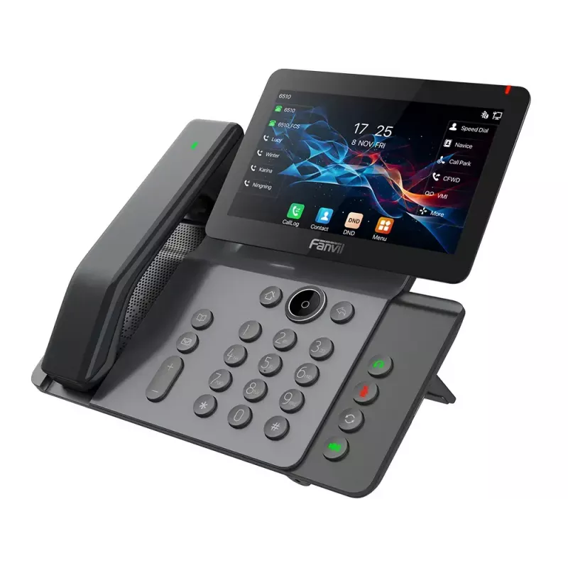 Telefon IP Fanvil V66 PRO Ciemnoszary 20 linii IPS Wi-Fi Przewodowa słuchawka