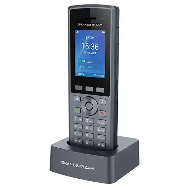 Telefon IP Grandstream Networks DP735 Szary 20 linii Bezprzewodowa słuchawka