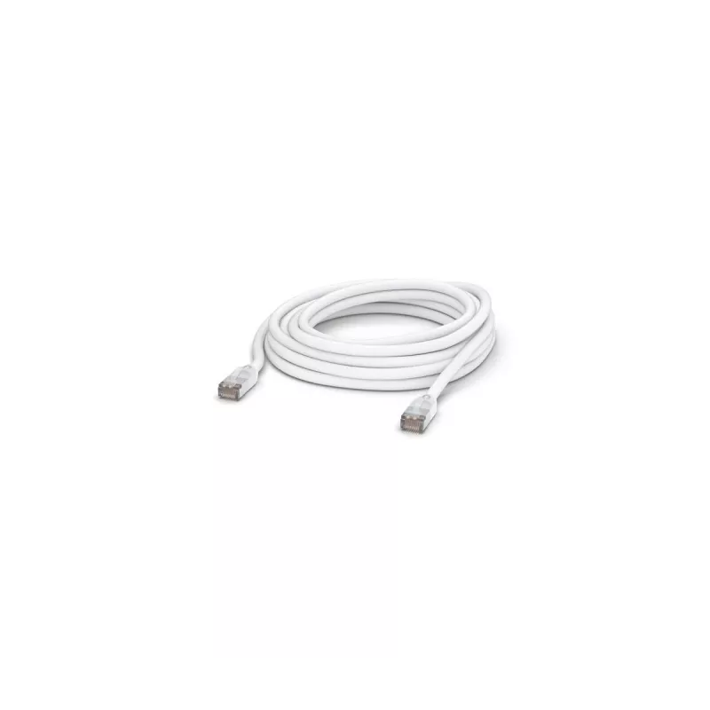 Networking patch kabel UBIQUITI UACC-CABLE-PATCH-OUTDOOR-8M-W RJ-45 Cat5e 8 m biały