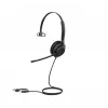 Zestaw słuchawkowy Yealink UH35 Mono UC USB-C/A, przewodowy, 20–20000 Hz, rozmowy/muzyka, 96,5 g, zestaw słuchawkowy, czarny