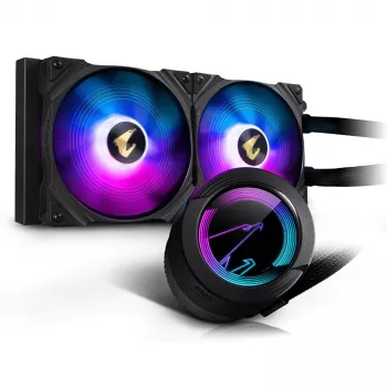 GIGABYTE AORUS WATERFORCE 280 chłodzenie procesora All-in-one, czarne