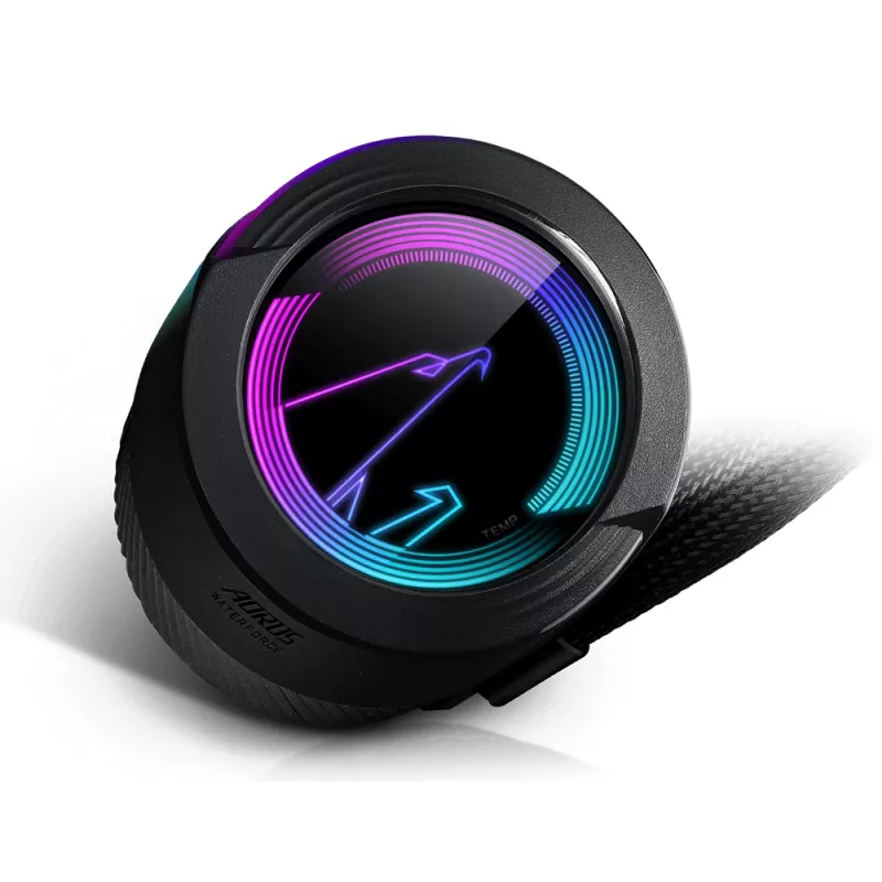 GIGABYTE AORUS WATERFORCE 280 chłodzenie procesora All-in-one, czarne