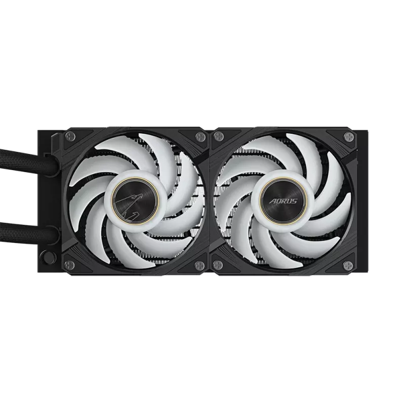 Chłodzenie cieczą typu all-in-one GIGABYTE AORUS WATERFORCE X II 240 2x120mm wentylatory ARGB