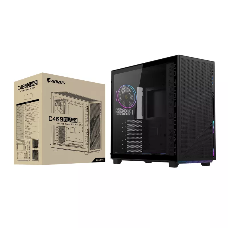 Obudowa PC GIGABYTE C400 Midi Tower Czarna