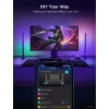 Zestaw inteligentnego oświetlenia Govee H6047, Wi‑Fi/Bluetooth, 12V 24W, czarny, 5 szt.