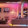 Inteligentny pasek LED Govee Strip Light S 5m — Wi‑Fi/Bluetooth, RGBIC, 5 000 mm, biały