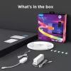 Inteligentny pasek LED Govee Strip Light S 5m — Wi‑Fi/Bluetooth, RGBIC, 5 000 mm, biały