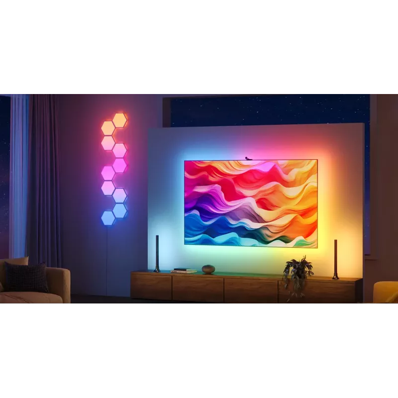 Smart strip light Govee H6098 — Wi‑Fi/Bluetooth, czarny, 2 kWh/1000h, klasa energetyczna G