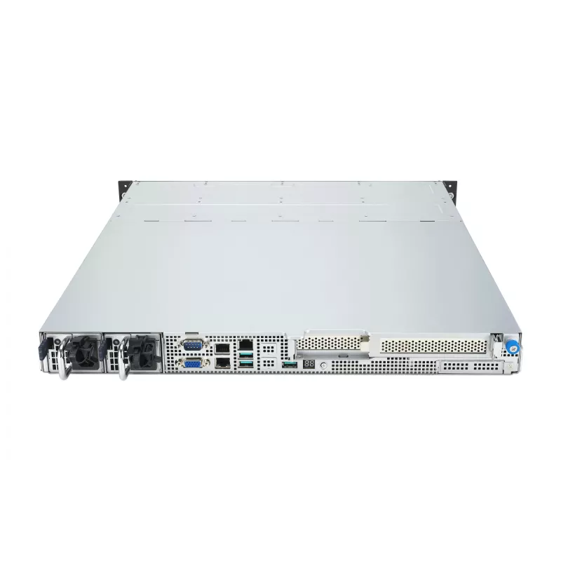 Serwer szafowy ASUS RS300-E12-RS4, 1U, Intel C262, LGA1700, Xeon E-2400, 4x hot-swap 3,5 cala, zasilacz 450W, DDR5 UDIMM do 128GB