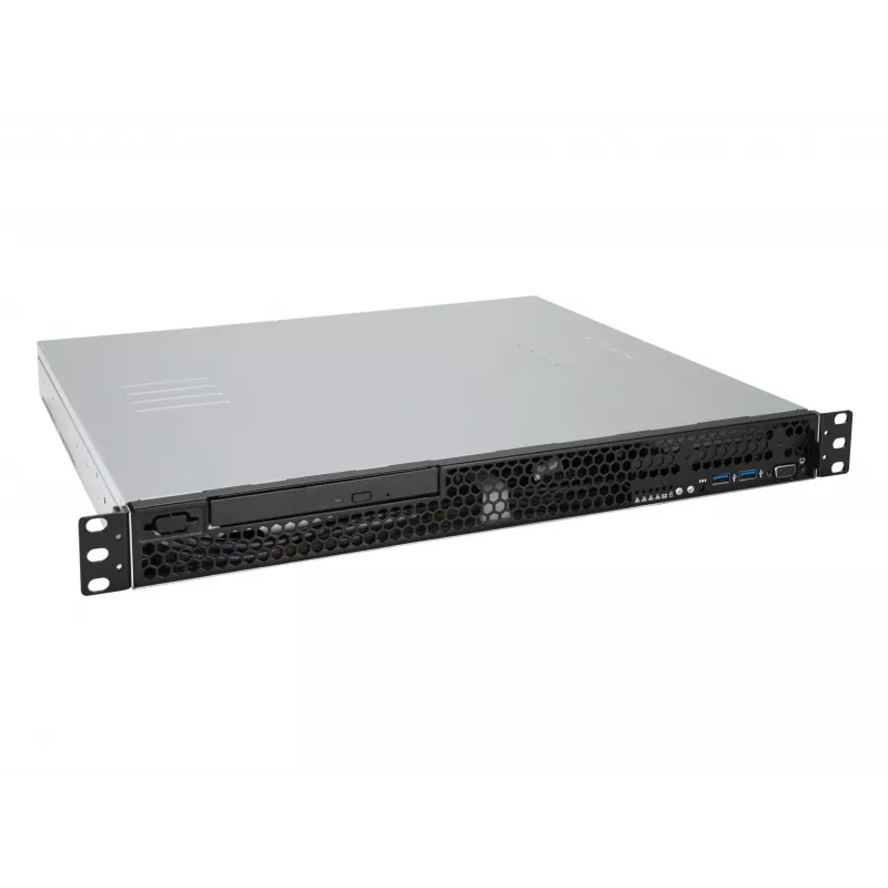 Serwer rack ASUS RS100-E11-PI2, Intel C252, LGA 1200, 1U, 4 DIMM, DDR4 do 128 GB, zasilacz 350W, 2x RJ-45, M.2