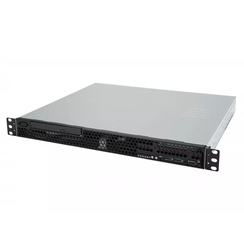 Serwer rack ASUS RS100-E11-PI2, Intel C252, LGA 1200, 1U, 4 DIMM, DDR4 do 128 GB, zasilacz 350W, 2x RJ-45, M.2