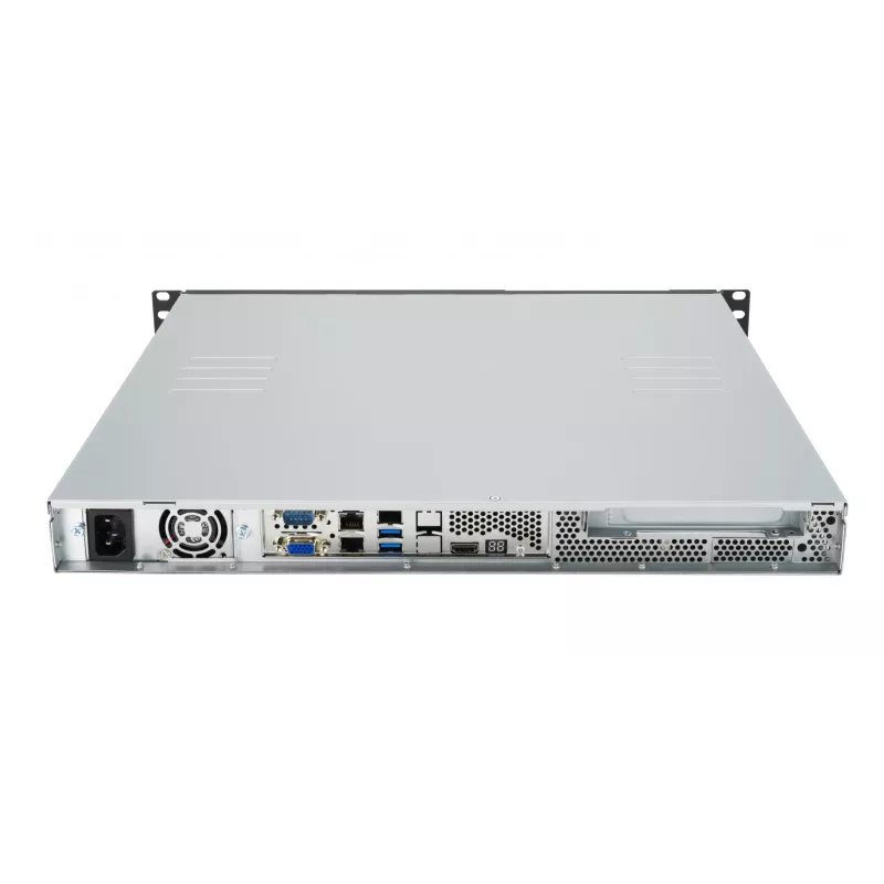Serwer rack ASUS RS100-E11-PI2, Intel C252, LGA 1200, 1U, 4 DIMM, DDR4 do 128 GB, zasilacz 350W, 2x RJ-45, M.2