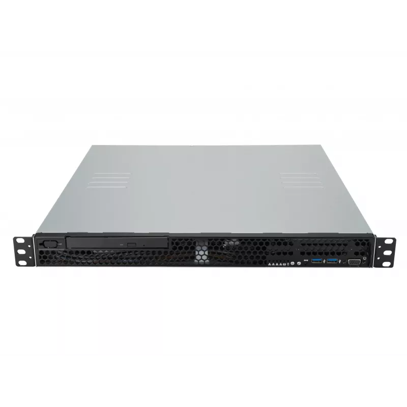 Serwer rack ASUS RS100-E11-PI2, Intel C252, LGA 1200, 1U, 4 DIMM, DDR4 do 128 GB, zasilacz 350W, 2x RJ-45, M.2